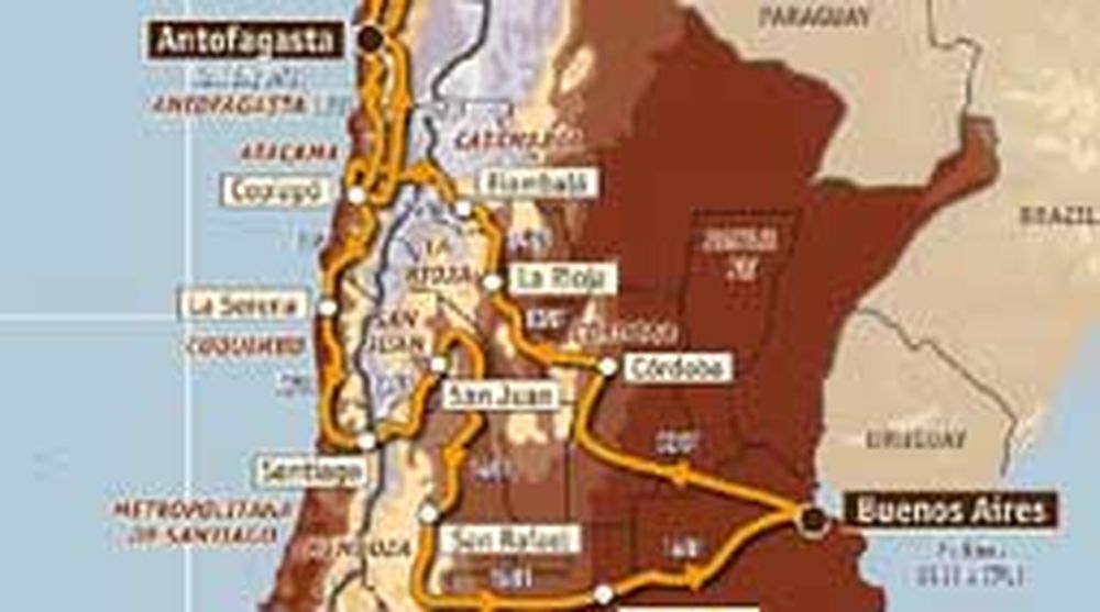 Dakar: Confirman recorrido