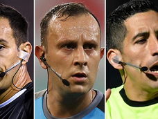Facundo Tello, Darío Herrera y Yael Falcón Pérez fueron elegidos por la FIFA para impartir justicia en el próximo Mundial.&nbsp;
