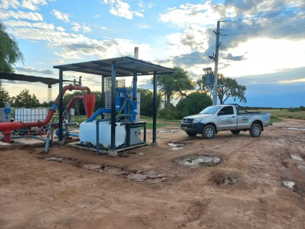 Innovación sustentable para mejorar calidad de agua de riego