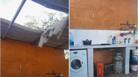 Un hombre sufrió fracturas tras caer desde 3 metros cuando arreglaba un techo en Valle Fértil