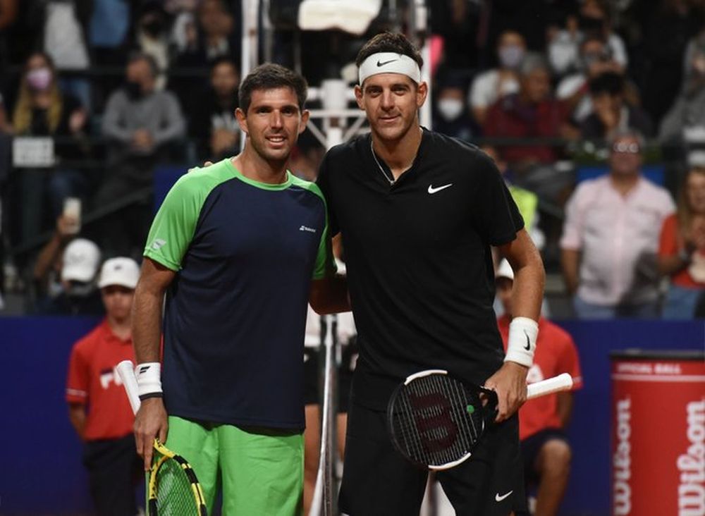 Del Potro no pudo frente a Delbonis en su emotivo regreso al tenis