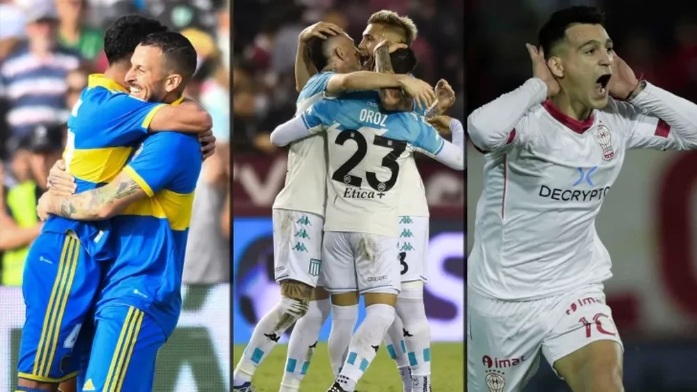 Definición de la Liga: confirman en qué horario jugarán Boca, Racing y Huracán