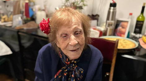 Rosa Micaela Puertas Quiroga, conocida como “Mamina”, cumple 114 años y es la mujer más longeva de la Argentina.&nbsp;Foto: Longeviquest.com.