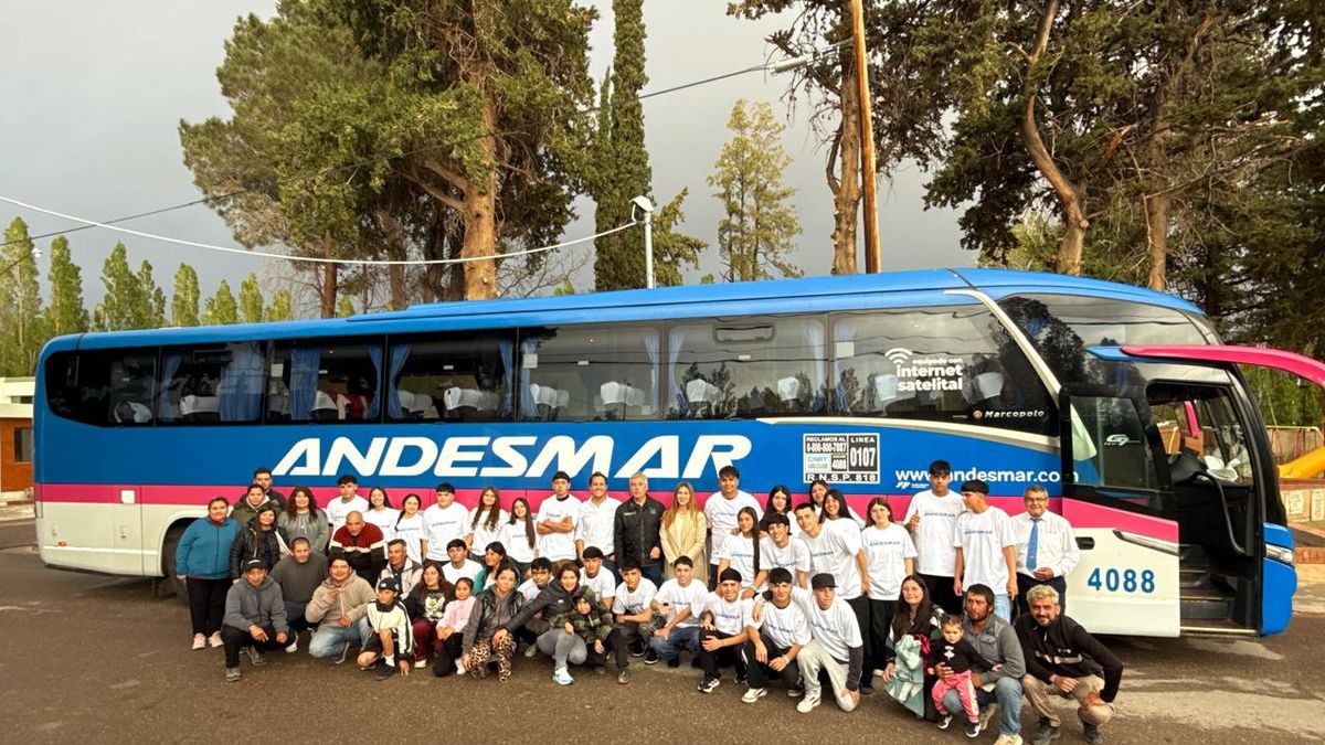 Fundación Andesmar posibilitó el viaje de egresados de alumnos de Tudcum y Angualasto a Carlos Paz