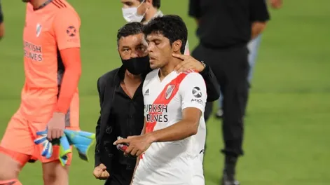 Gallardo, al Sicario Rojas en el Superclásico: “Rompele el tobillo”