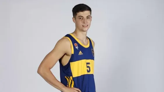 Juan Martín Guerrero, de Boca a la selección U-19 de básquet sin escalas