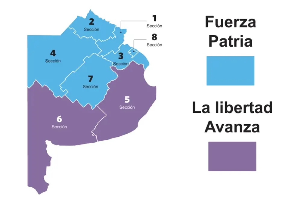 Resultados de las elecciones en Buenos Aires 2025: quien ganó por cada sección electoral