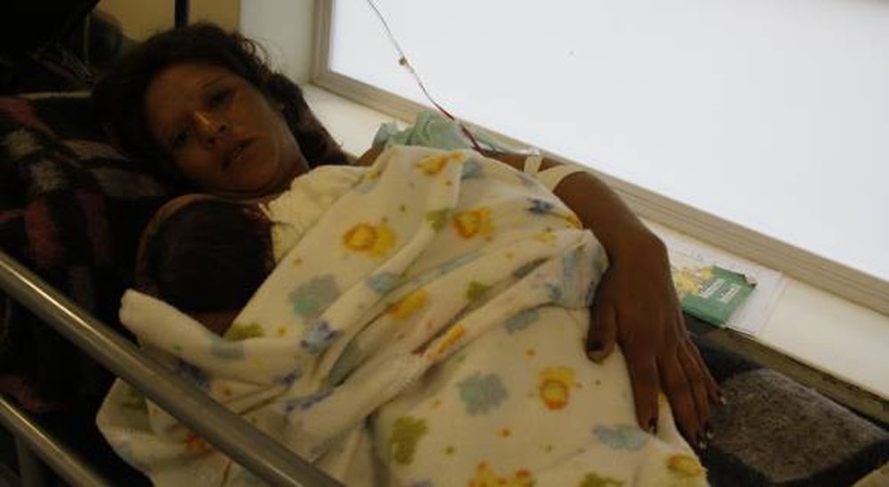 Una mujer tuvo un bebé en su casa por segunda vez