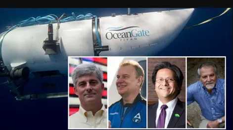 Submarino desaparecido al explorar el “Titanic”: quiénes viajan en su interior