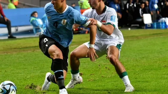 Uruguay fue contundente y goleó a Irak por 4 a 0