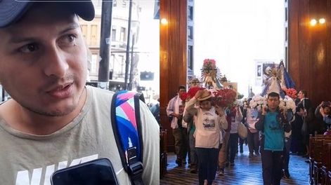 Peregrino con el corazón roto le hizo un insólito pedido a la Virgen: “Que no me gorreen más”