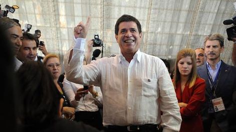 Paraguay: Cartes puso al Partido Colorado otra vez en el poder