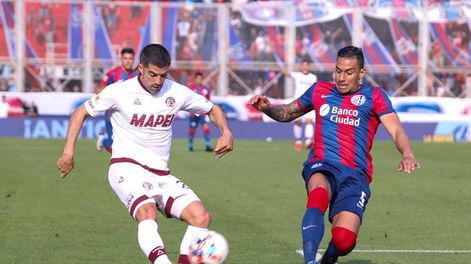 Lanús le dio otro revés a San Lorenzo y se prendió en el campeonato