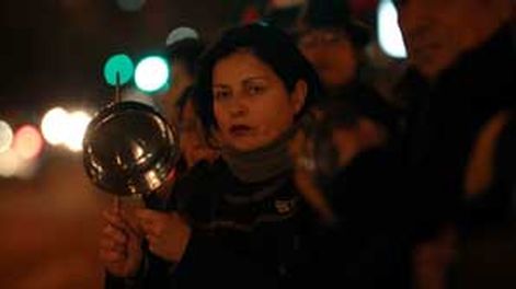 Un carabinero resultó herido de bala en las protestas en Chile