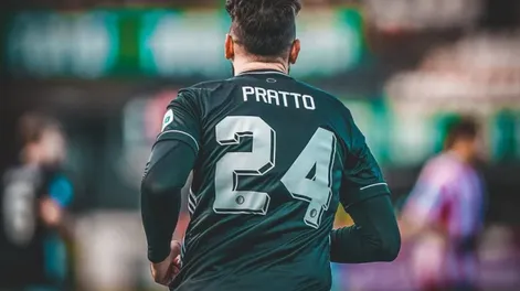 Lucas Pratto debutó en el Feyenoord