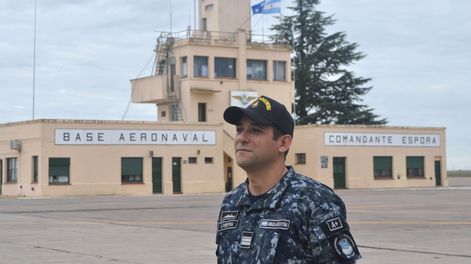 Orlando Pereyra, el jachallero que dejó su pueblo para ser parte de la Armada Argentina.&nbsp;