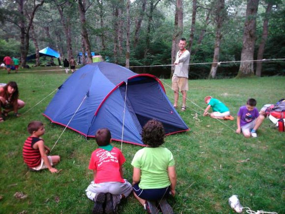 Acampar, un sueño cumplido