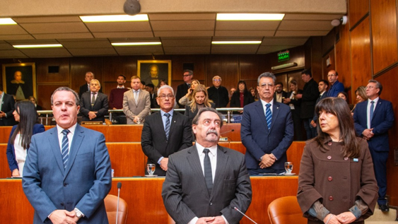 El bloque Justicialista.-