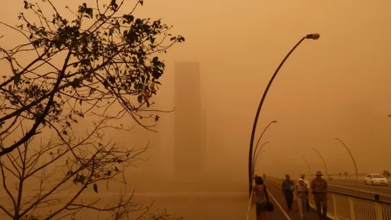 Europa sin tregua: el viento arrastra polvo del Sahara con radioactividad de pruebas nucleares