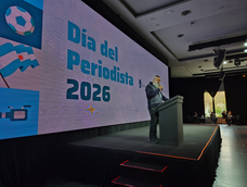 El empresarioEduardo Elsztain durante su exposición. El empresarioEduardo Elsztain durante su exposición.