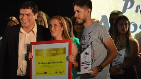 Ganadora. Majo Quiroga ganó ya dos Moscatel del Oro y este lunes será parte de la fiesta del deporte de Albardón para todo San Juan.