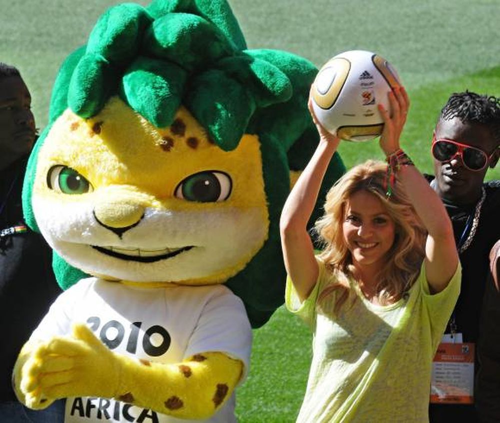 Shakira quiere a España Campeón