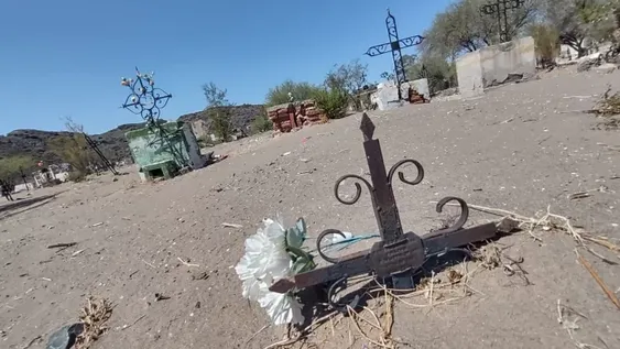 Cementerio en ruinas