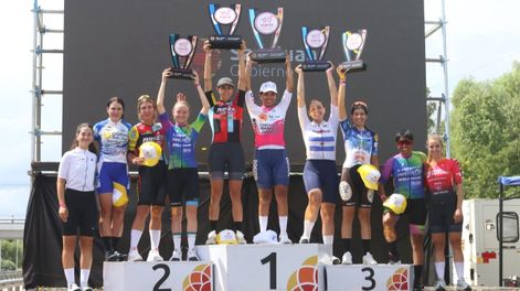 Consagración. Maribel Aguirre quería completar su ciclo ganador con la Vuelta a San Juan y se le dio en esta segunda edición.