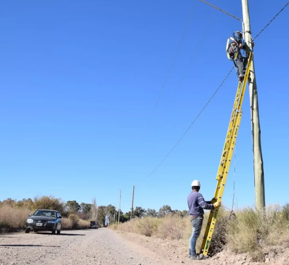 Por primera vez hay alumbrado en una zona de Punta del Monte