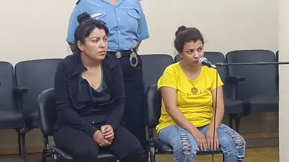 Johana Morán y María Eugenia Balmaceda. Foto DIARIO DE CUYO.