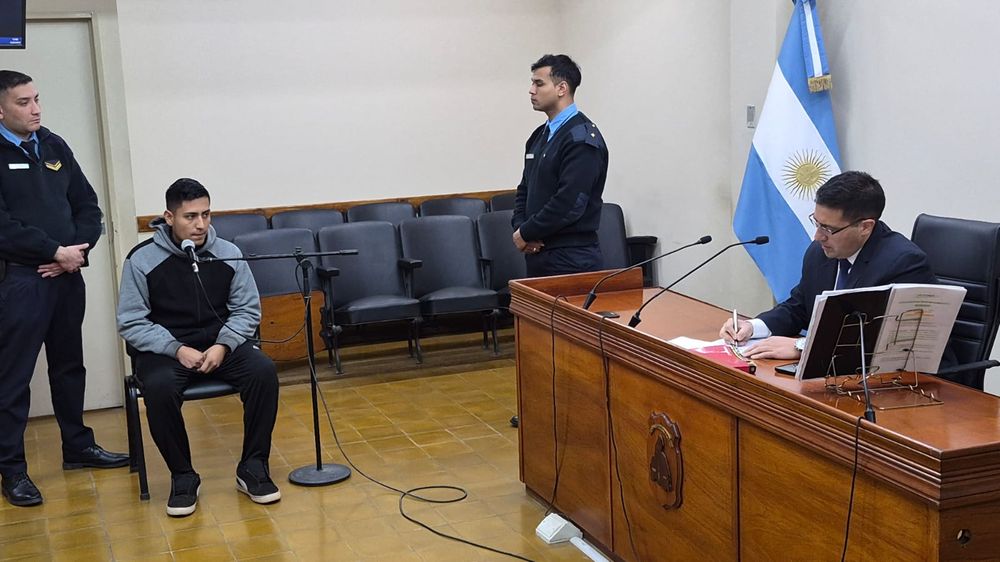 Rivero frente al juez de garantías, Federico Rodríguez. 