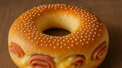 Receta de rosca casera de jamón y queso, rápida y fácil