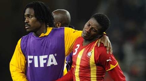 Un jugador de Ghana fue amenazado