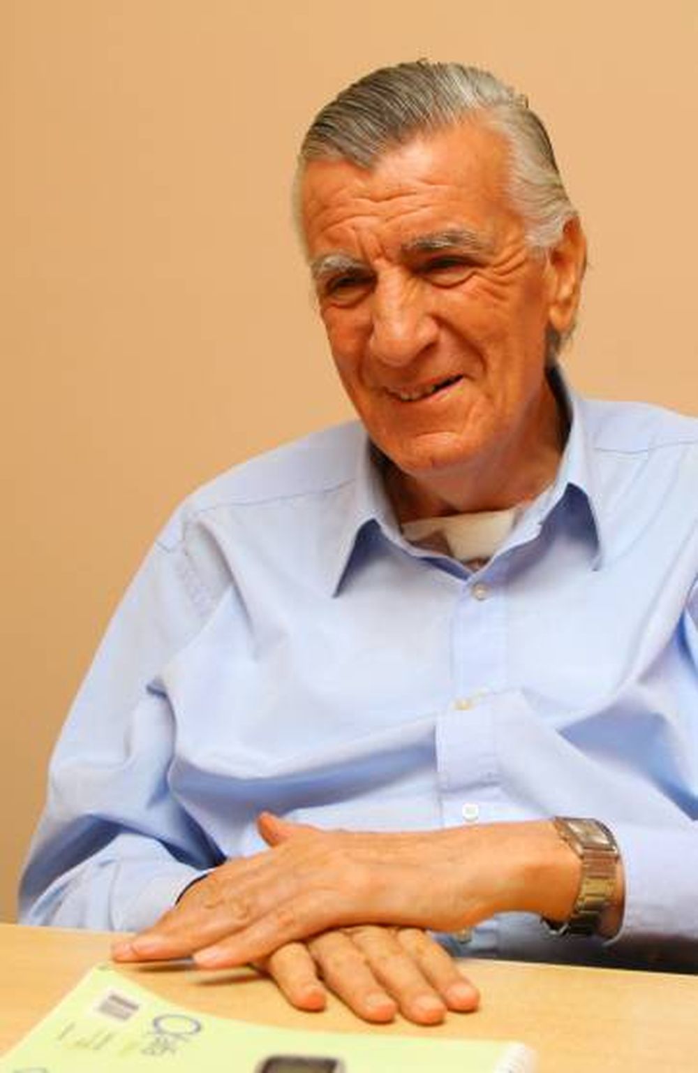 Así son los días de Gioja  como paciente y Gobernador