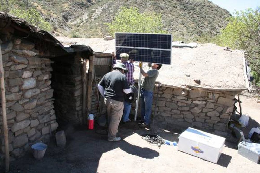 Puestos aislados de Iglesia y Jáchal ya tienen energía solar