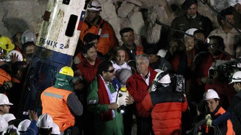 Se completó el milagro en Chile: luego de 70 días rescataron a los 33 mineros atrapados