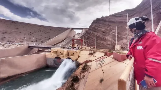 Dique de Ullum: la logística de un trabajo que involucra hasta las Fuerzas de Seguridad