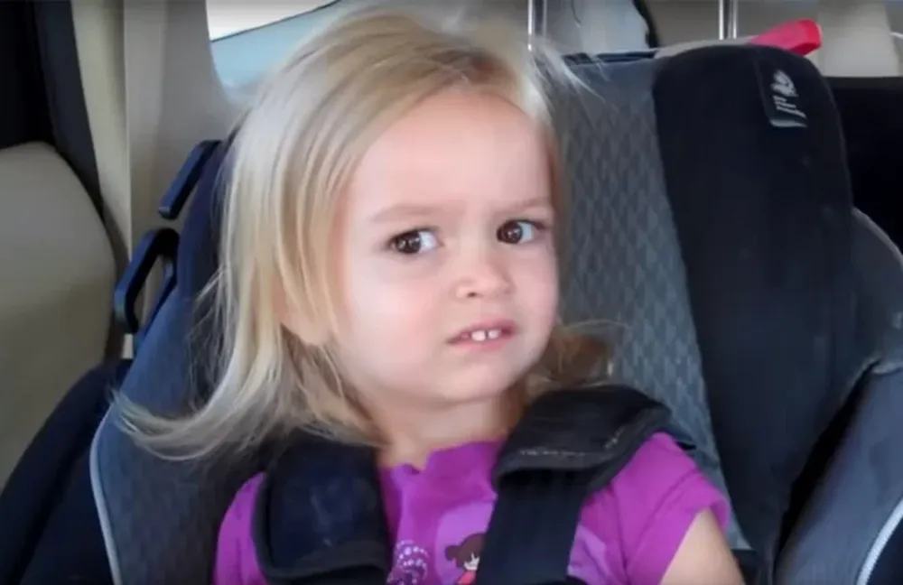 La desopilante reacción de “la niña meme” con un filtro de Instagram