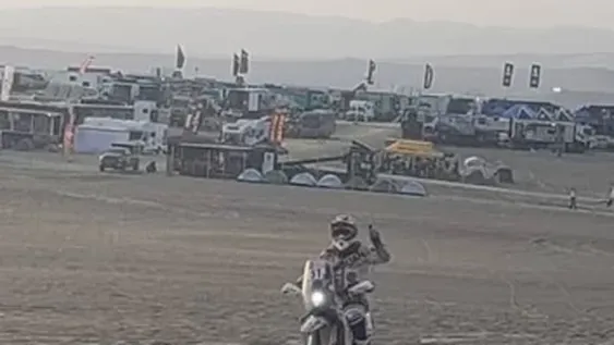 El Puchi Ontiveros hizo historia al conseguir su mejor puesto en un Dakar