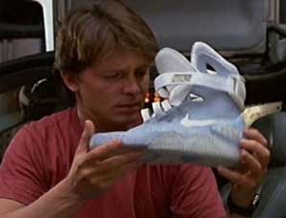 Las zapatillas de Volver a Futuro saldrían a la venta