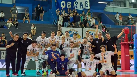 Arriba. Obras Sanitarias fue demoledor y no perdonó nada en la Liga. Ph: @federicoo.putelliph