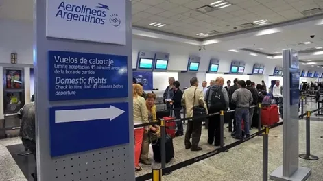 Más de 70 vuelos fueron demorados en Aeroparque y se reprogramaron