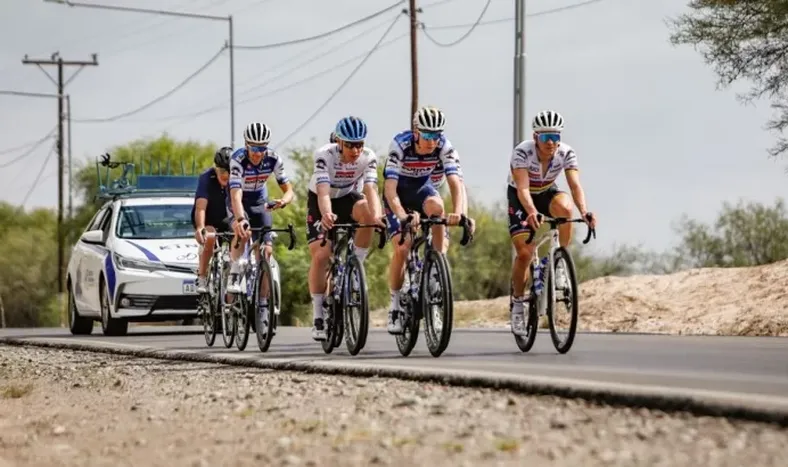 Evenepoel y el Soudal-Quick Step recorrieron Zonda y Ullum