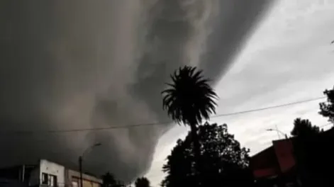 Un fuerte temporal en Uruguay dejó dos muertos, entre ellos un menor de edad