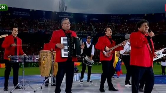 Los Palmeras derrocharon alegría en la final de la Sudamericana