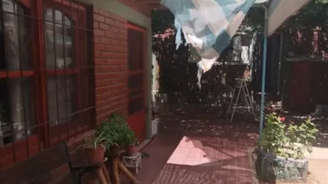 Falleció el hombre que había caído del techo de su vivienda en Barreal