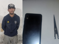 Robó un celular, atacó a la víctima con una tijera y terminó detenido en la Ruta 40
