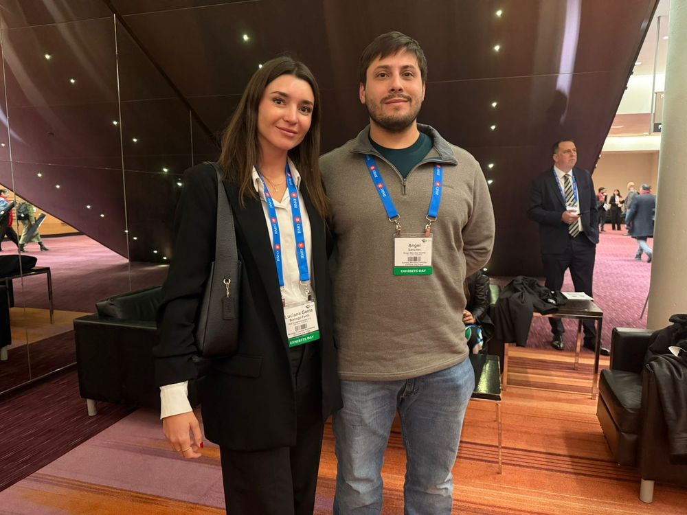 Luciana Gema y Ángel Sánchez.