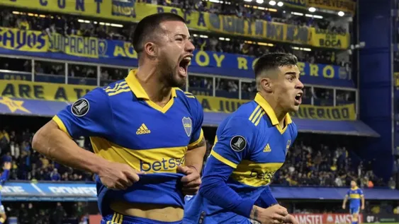 Boca se aprovechó del débil Monagas y le propinó una goleada para asegurase el primer lugar de su grupo
