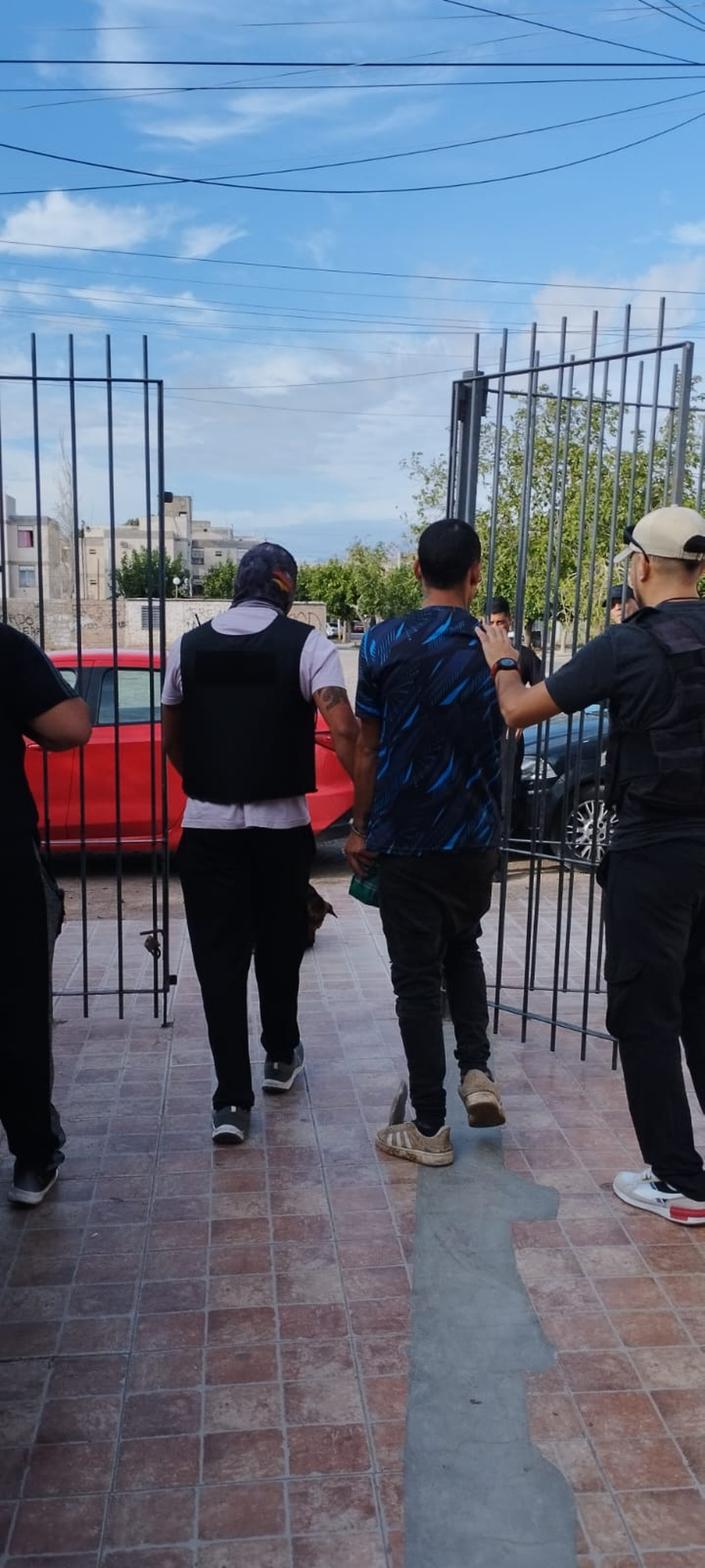 Ortega quedó detenido por el robo a mano armada.